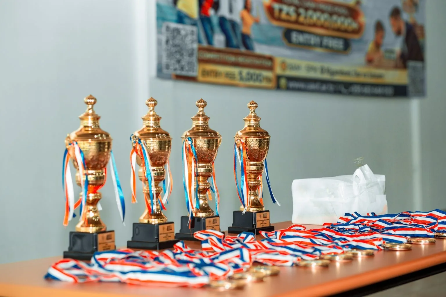 Trophies and medals